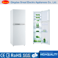 KD-108F Manual defrost mini double door fridge freezer